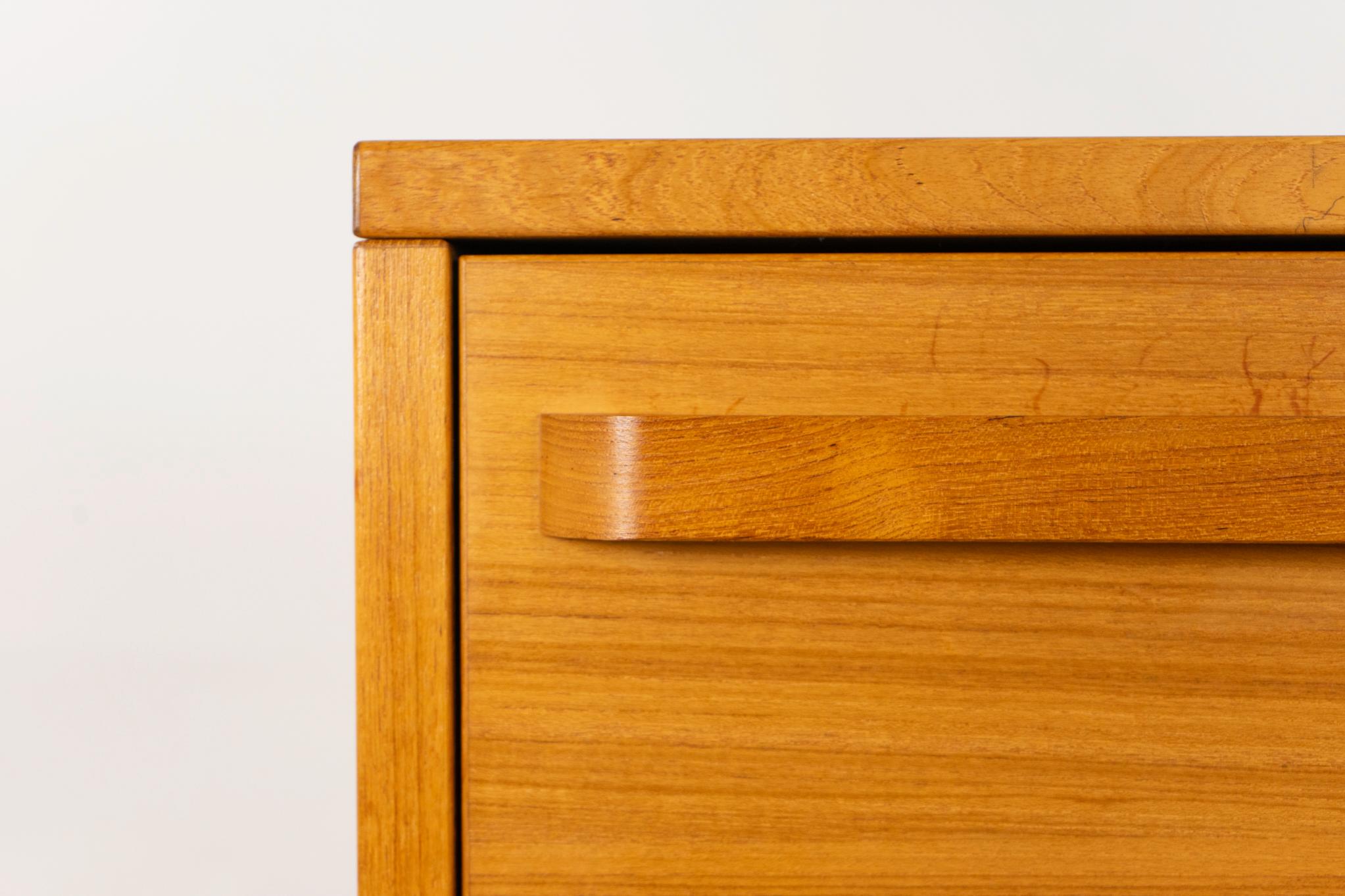 Scandinavian Modern Danish Teak File Cabinet