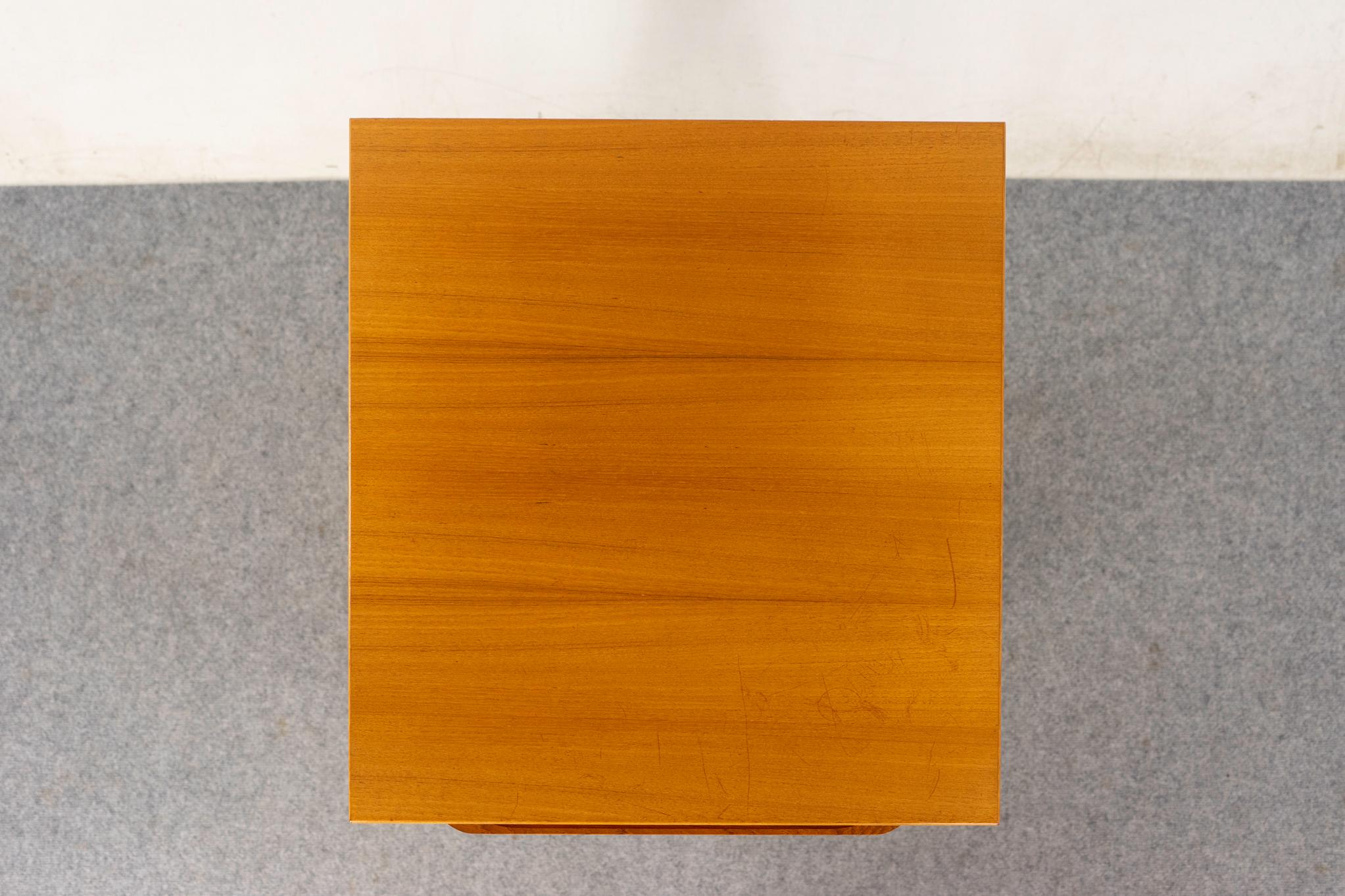 Danish Teak File Cabinet In Good Condition In VANCOUVER, CA