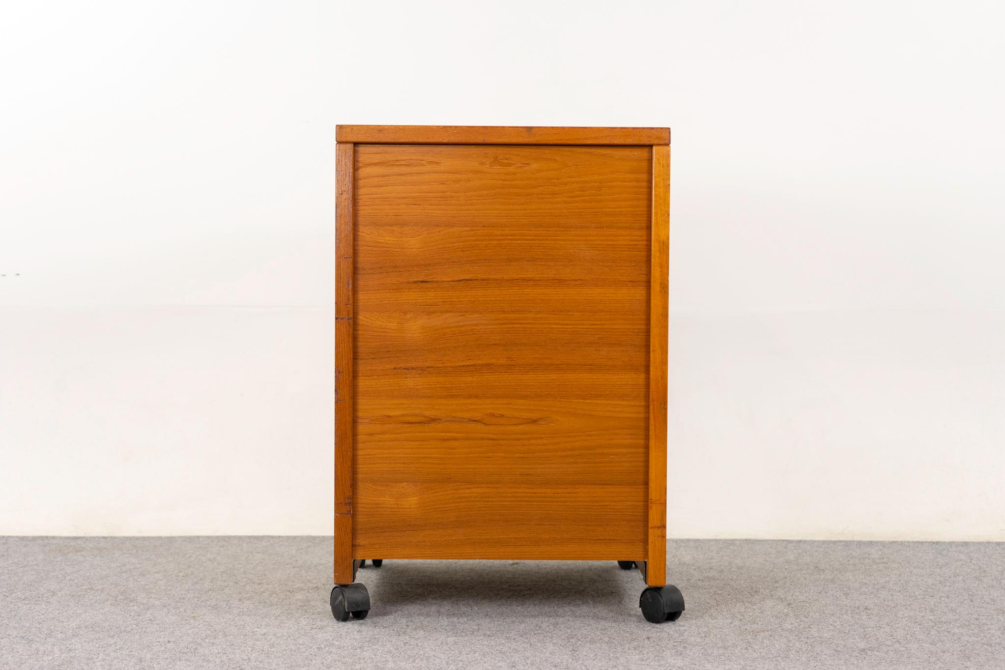 Danish Teak File Cabinet 3