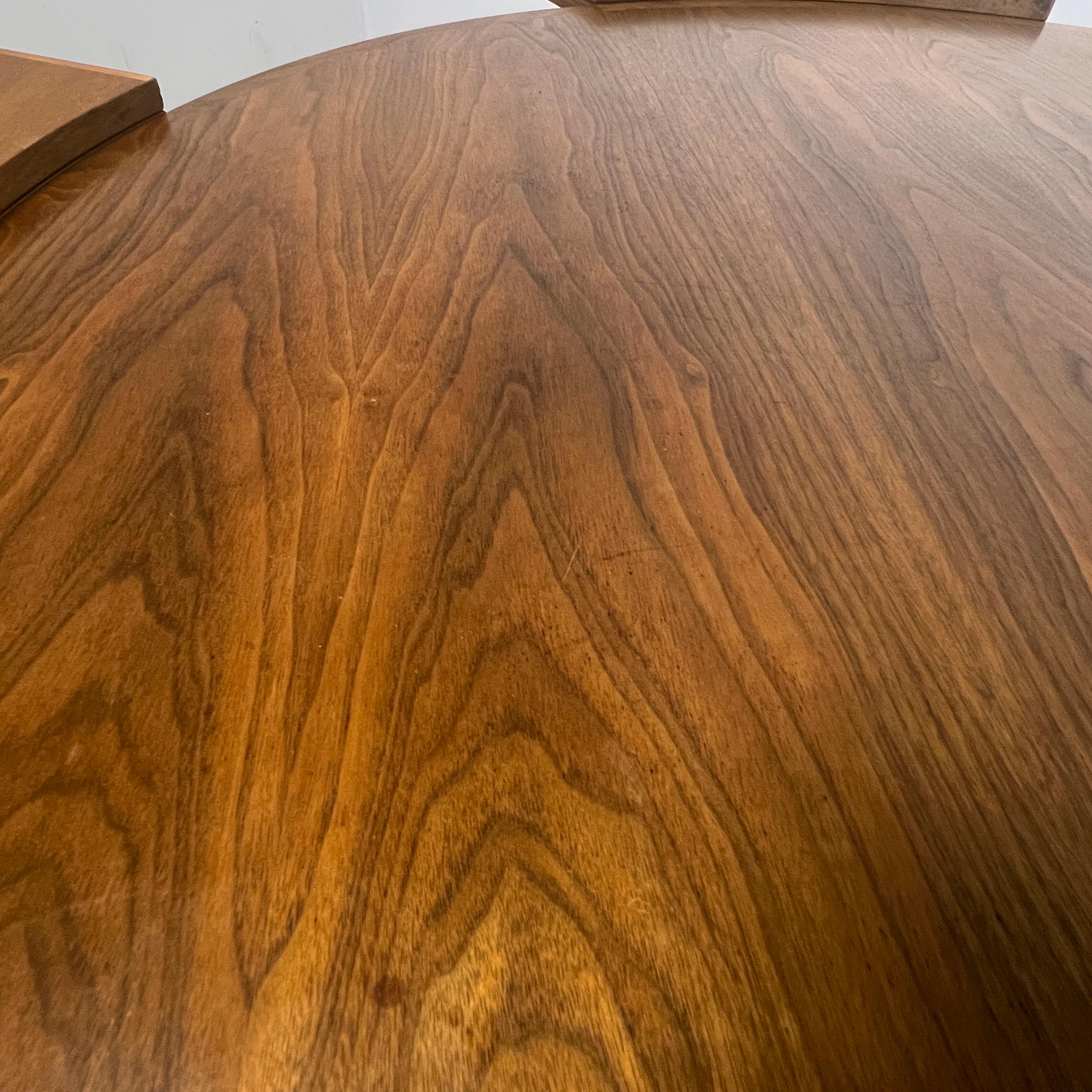 Dänischer Teakholz Klapptisch oder Lotus Esstisch von Dyrlund, CIRCA 1970er im Angebot 2