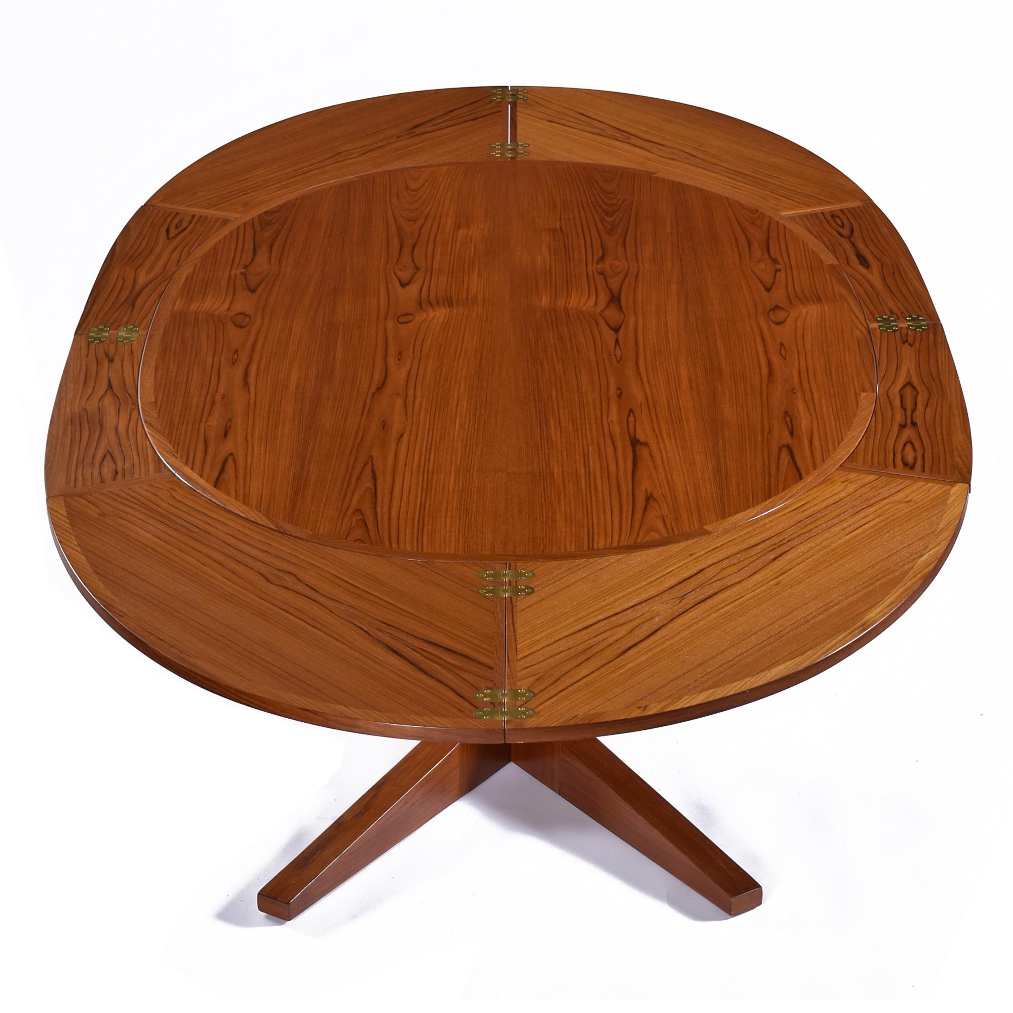 La version ovale de la table Dylund Flip-Flap est une légende.  Dans ce secteur, le fait de qualifier quelque chose de 