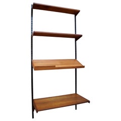 Danish Teak Fm Shelving Wall or System by Kai Kristiansen, 1960s