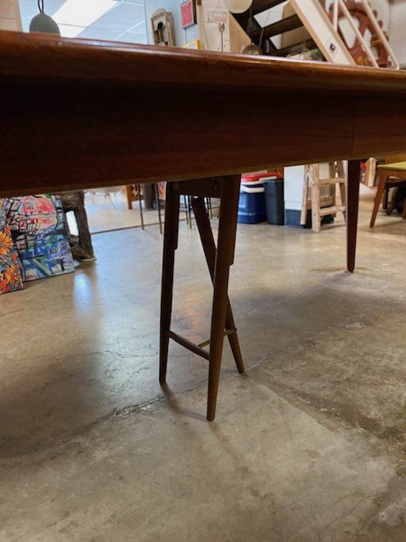 20th Century Danish Teak Henning Kjærnulf Extension Dining Table Model 62 for Sorø Stole