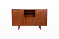 Danish Teak Highboard from H.P. Hansen, 1960s