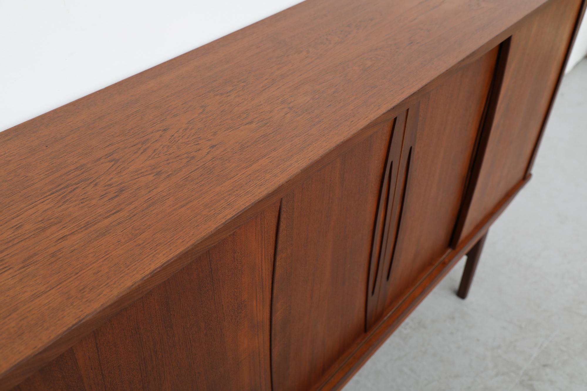 Danish Teak Highboard with Rosewood Accents 15
