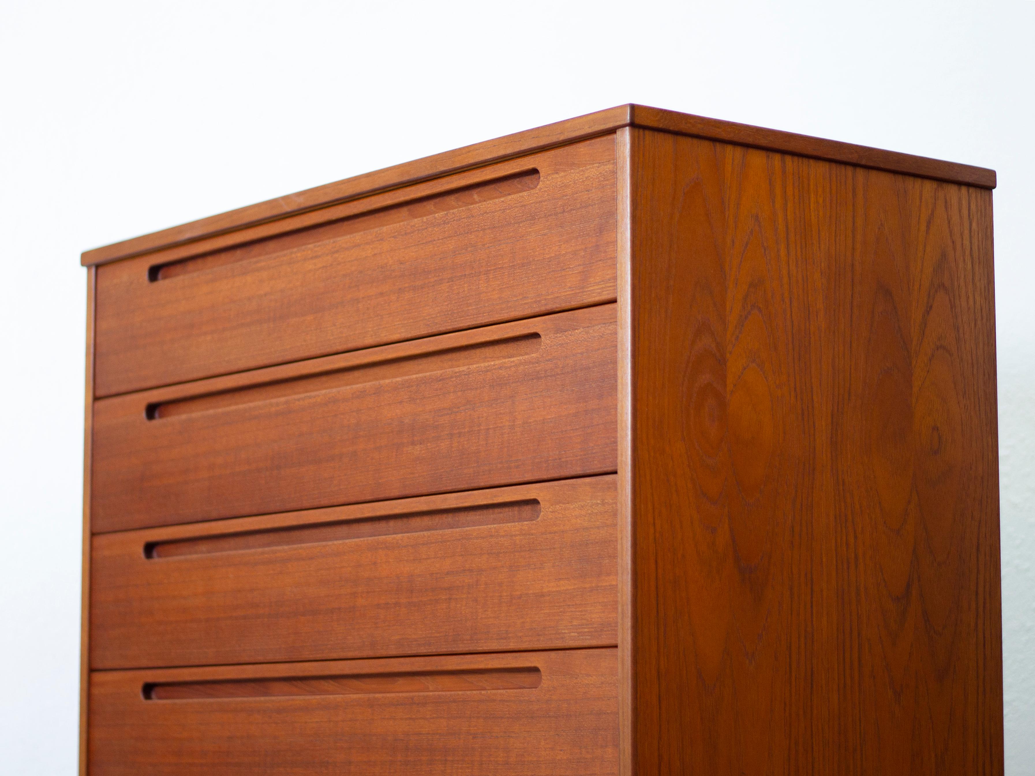 Danish Teak Highboy Dresser by Nils Jonsson 6