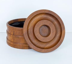 Danish Teak Ice Bucket by Jens Quistgaard for Dansk, 1950s