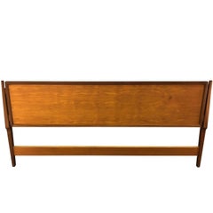 Danish Teak King-Size Headboard