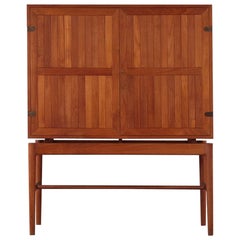 Vintage Danish Teak Linen Cabinet