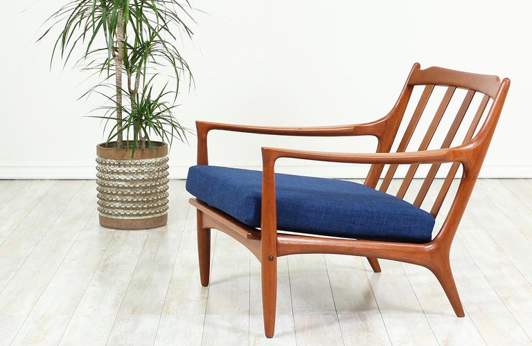 Danish Teak Lounge Chair at 1stDibs
