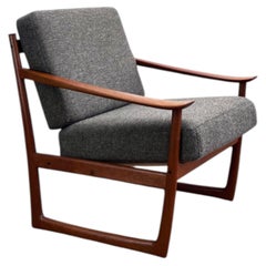 Danish Teak Lounge Chair - P. Hvidt & Mølgaard Style - France and Son, 1950s