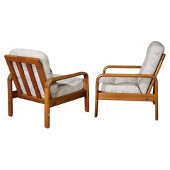 Vintage Danish Teak Lounge Chairs
