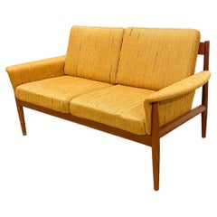 Danish Teak Loveseat by Grete Jalk for France and Son