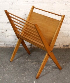 Danish Teak Magazine Rack