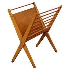 Danish Teak Magazine Rack