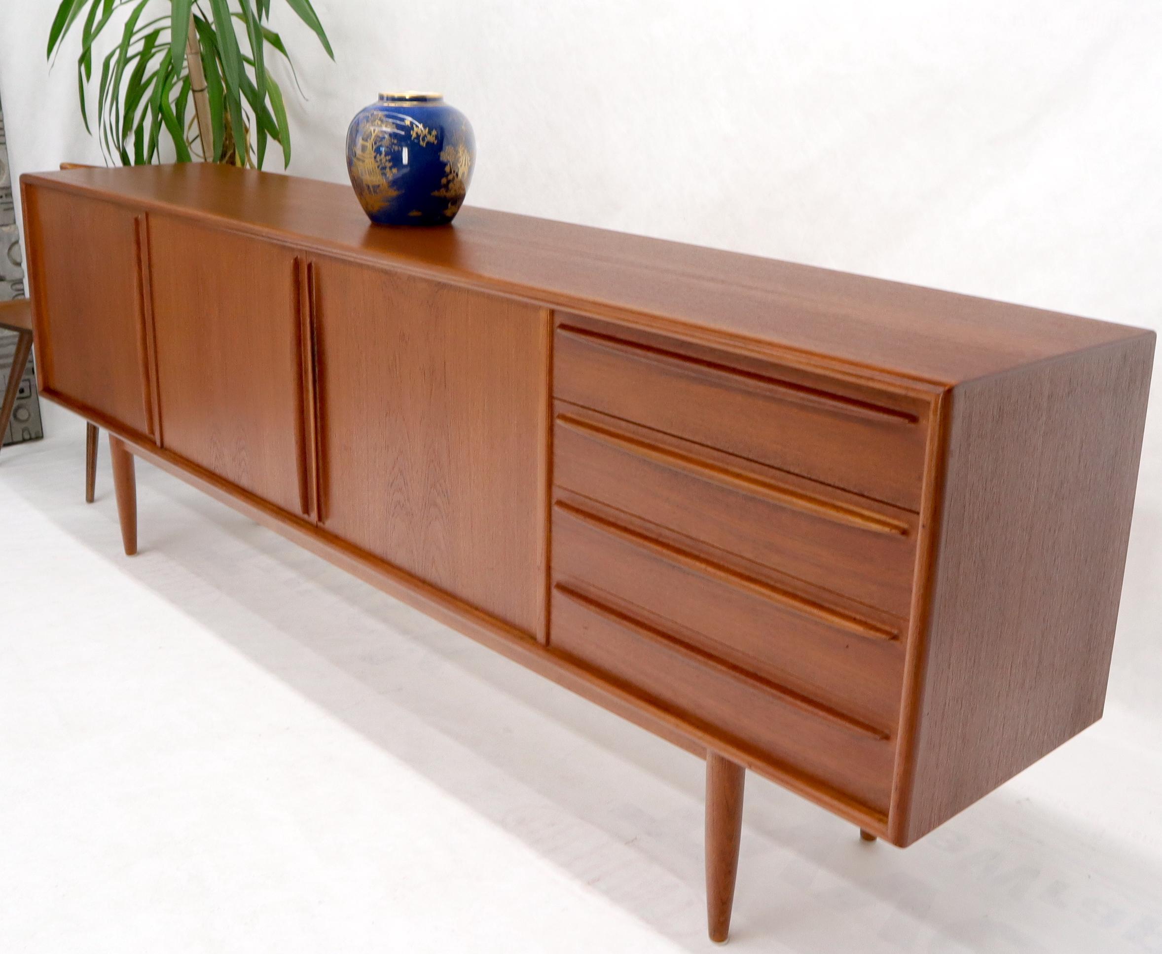 long mid century credenza