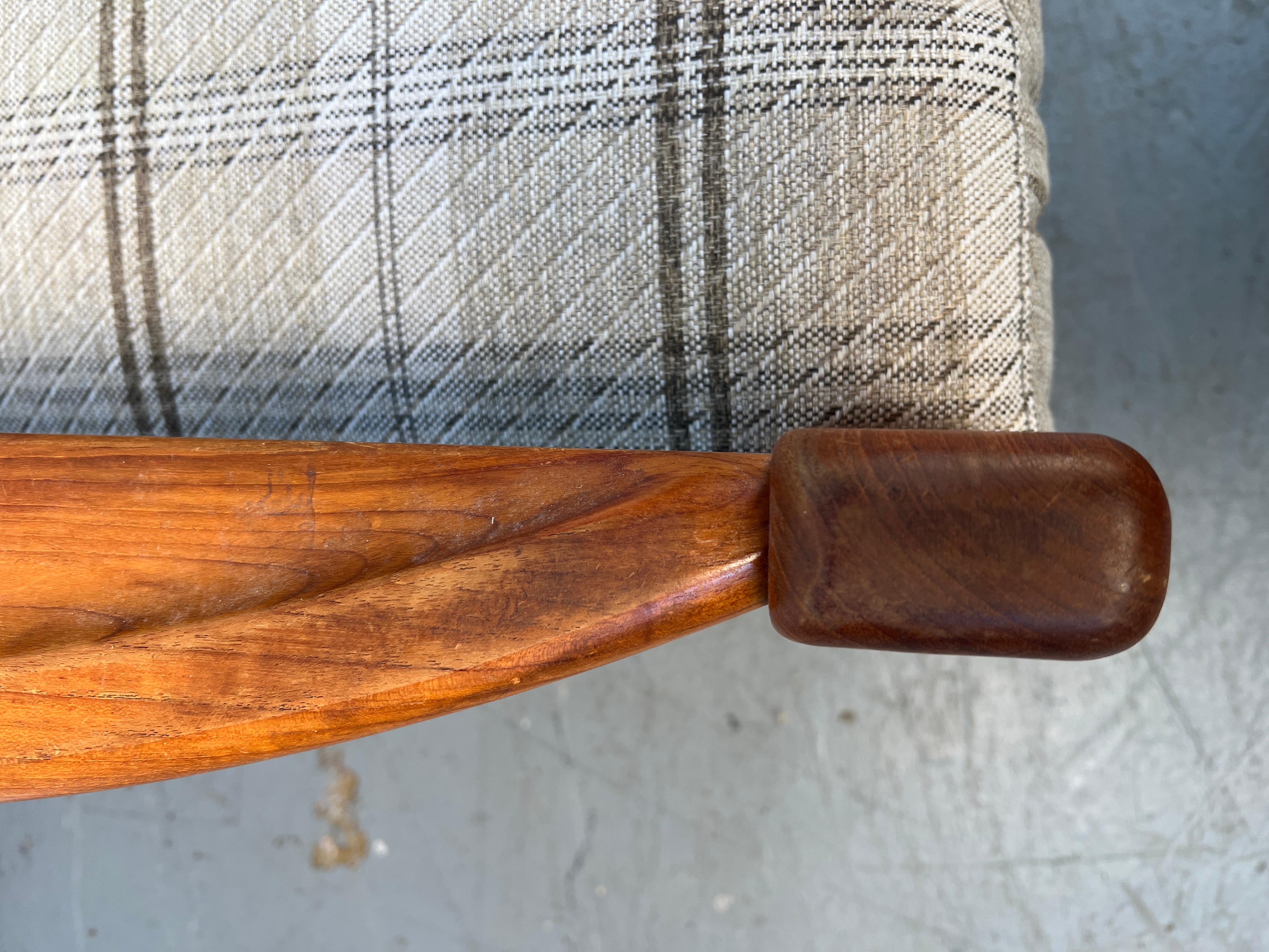 Sofá moderno danés de teca de mediados de siglo en venta 5