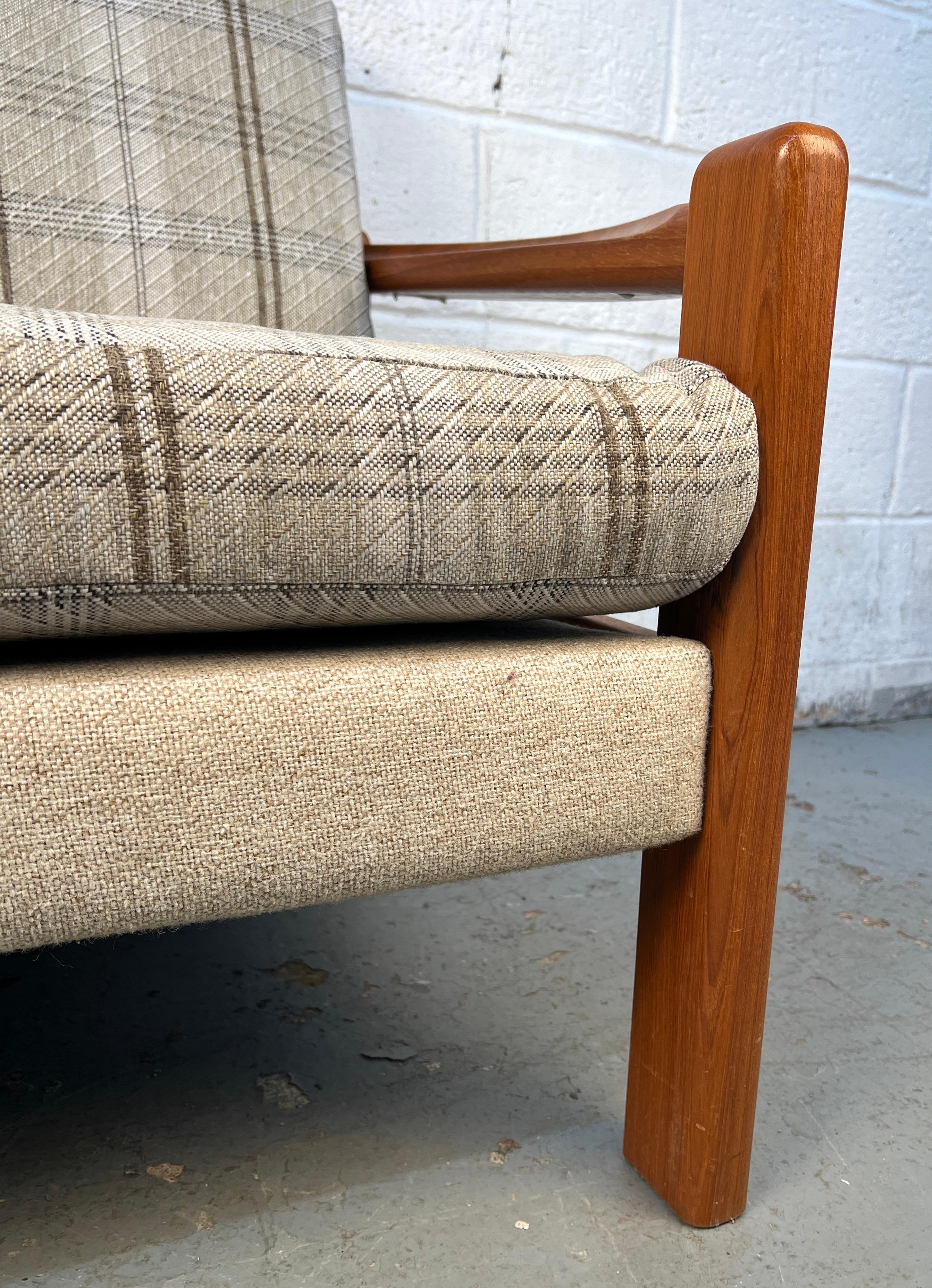 Sofá moderno danés de teca de mediados de siglo en venta 6