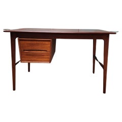 Vintage Danish Teak Mid-Century Modern Writing Desk