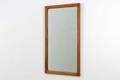 Danish Teak Mirror by Aksel Kjersgaard Odder Denmark 1960s