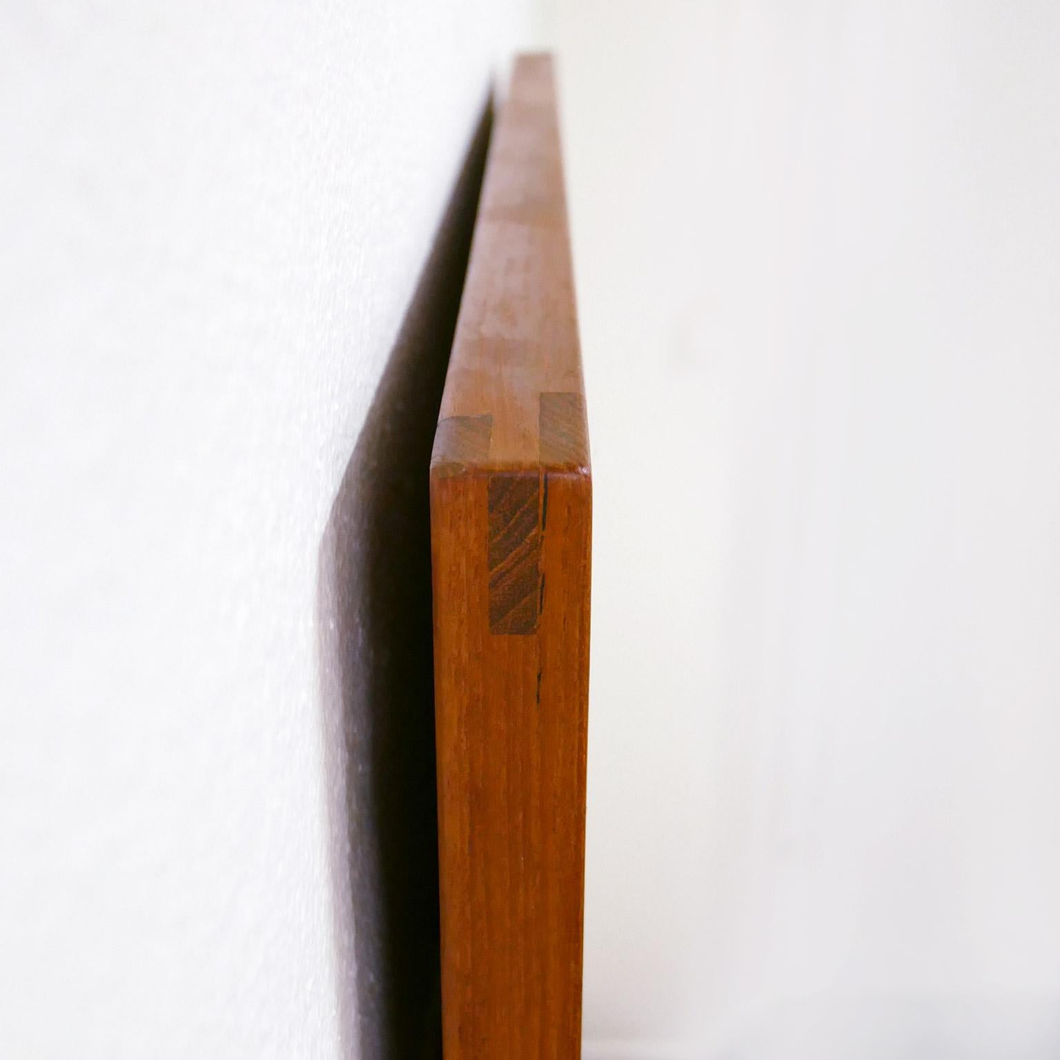 Danish Teak Mirror by Kai Kristiansen for Aksel Kjersgaard, 1960s 1