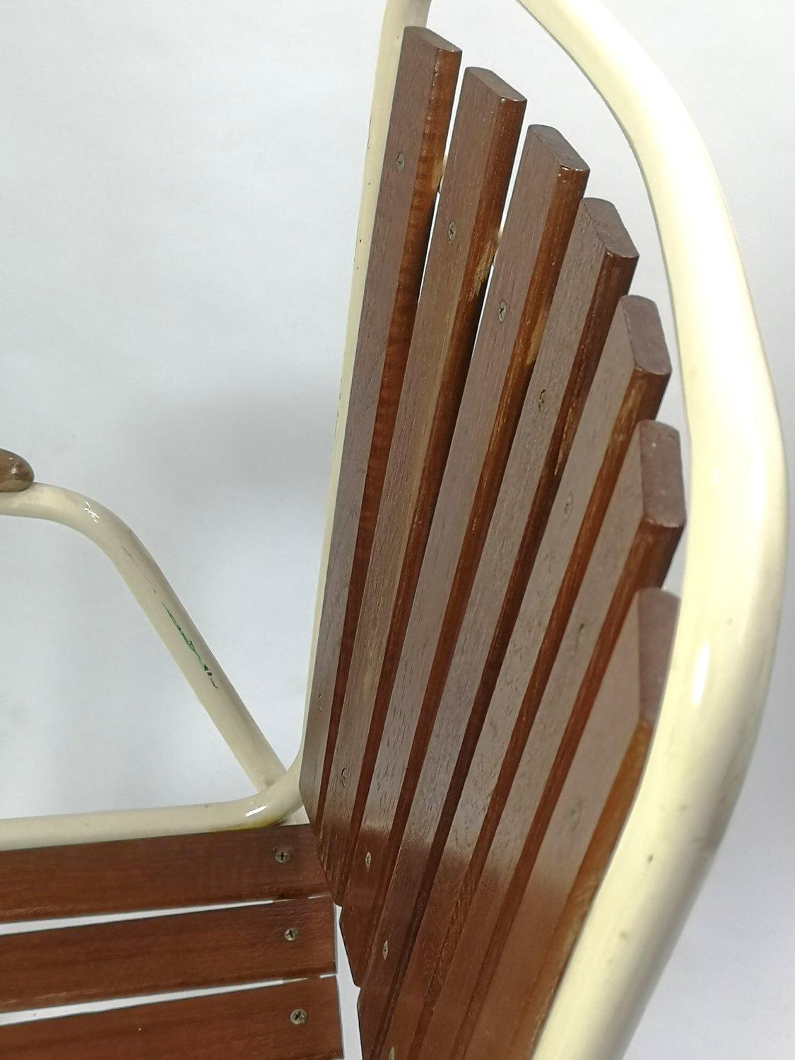 Danish Teak Mid-Century Outdoor Chairs '50175' In Good Condition In Budapest, HU