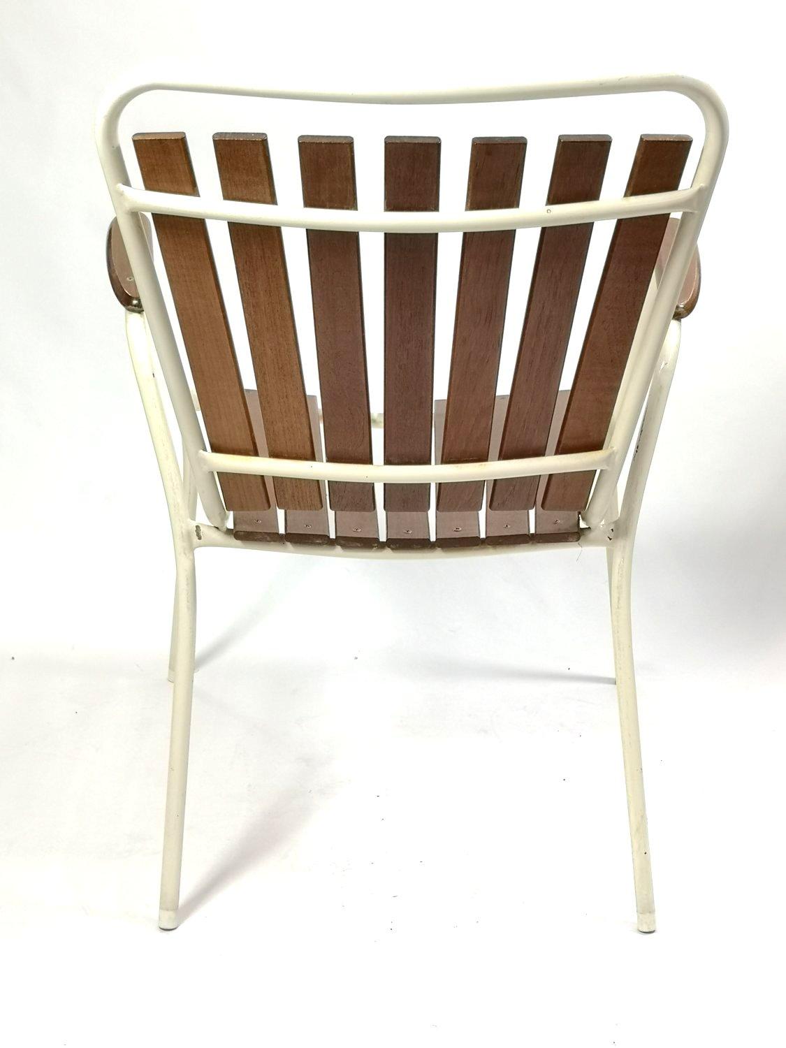 20th Century Danish Teak Mid-Century Outdoor Chairs '50175'