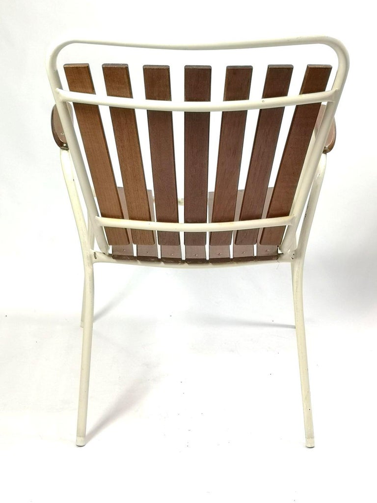 Danish Teak MidCentury Outdoor Chairs '50175' For Sale at 1stDibs