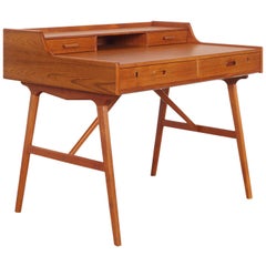 Danish Teak Model #64 Desk by Arne Wahl Iversen