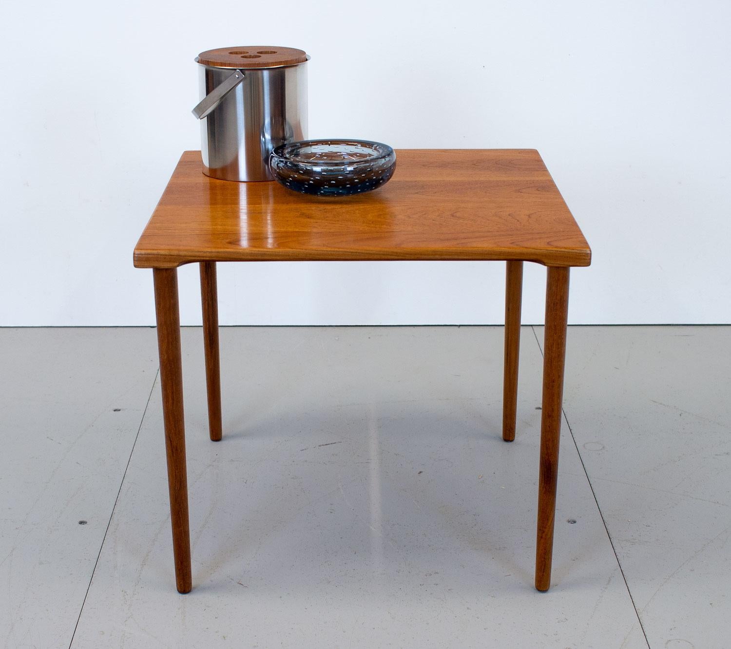 Danish Teak Model FD544 Side Table by France and Son, 1950s For Sale 1