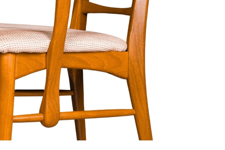 Danish Teak Modern Dining Chairs Koefoeds Hornslet Lis For Sale 4