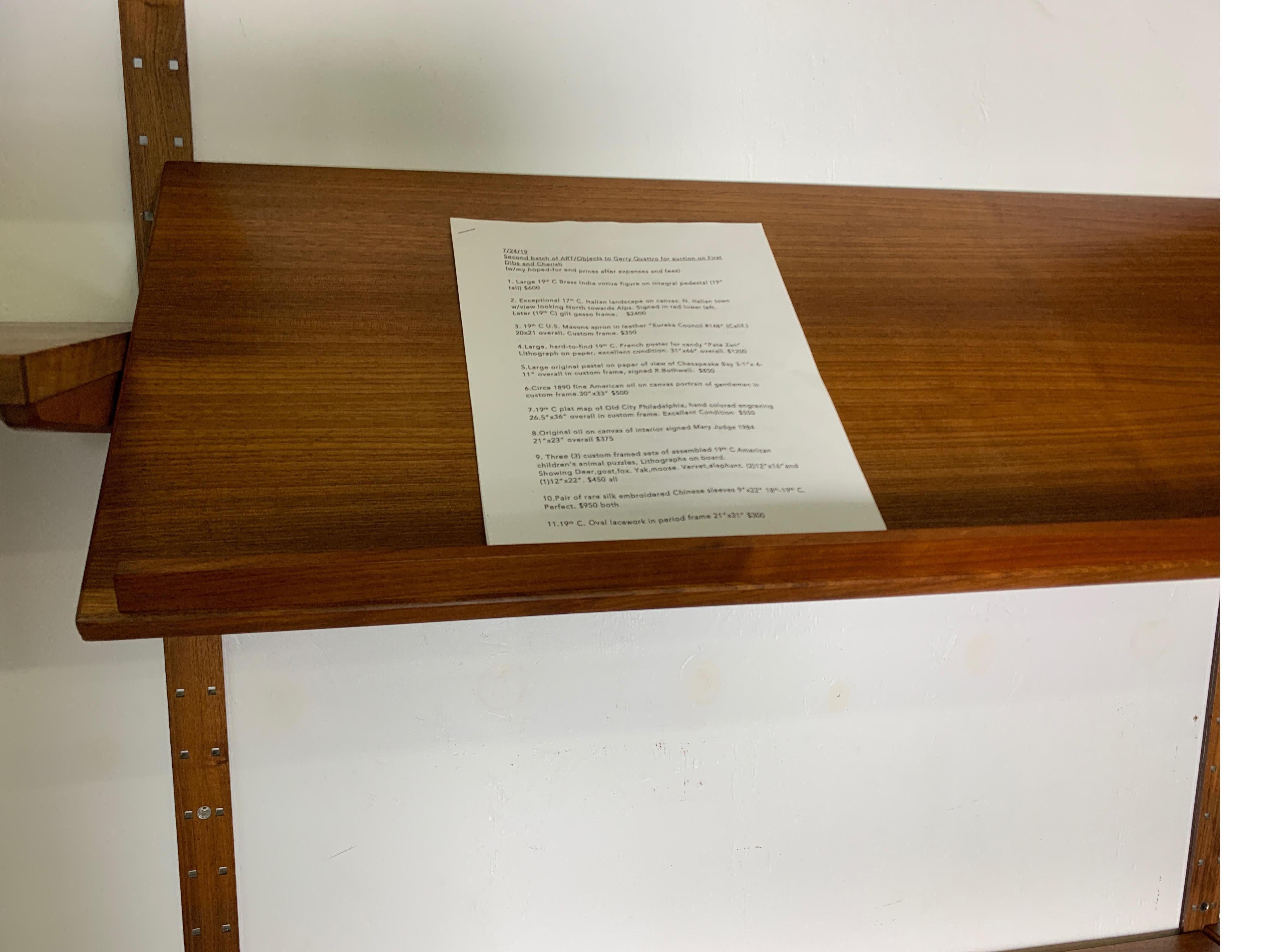 Danish Teak Modular Wall Unit by Thygesen and Sorensen for HG Furniture 3