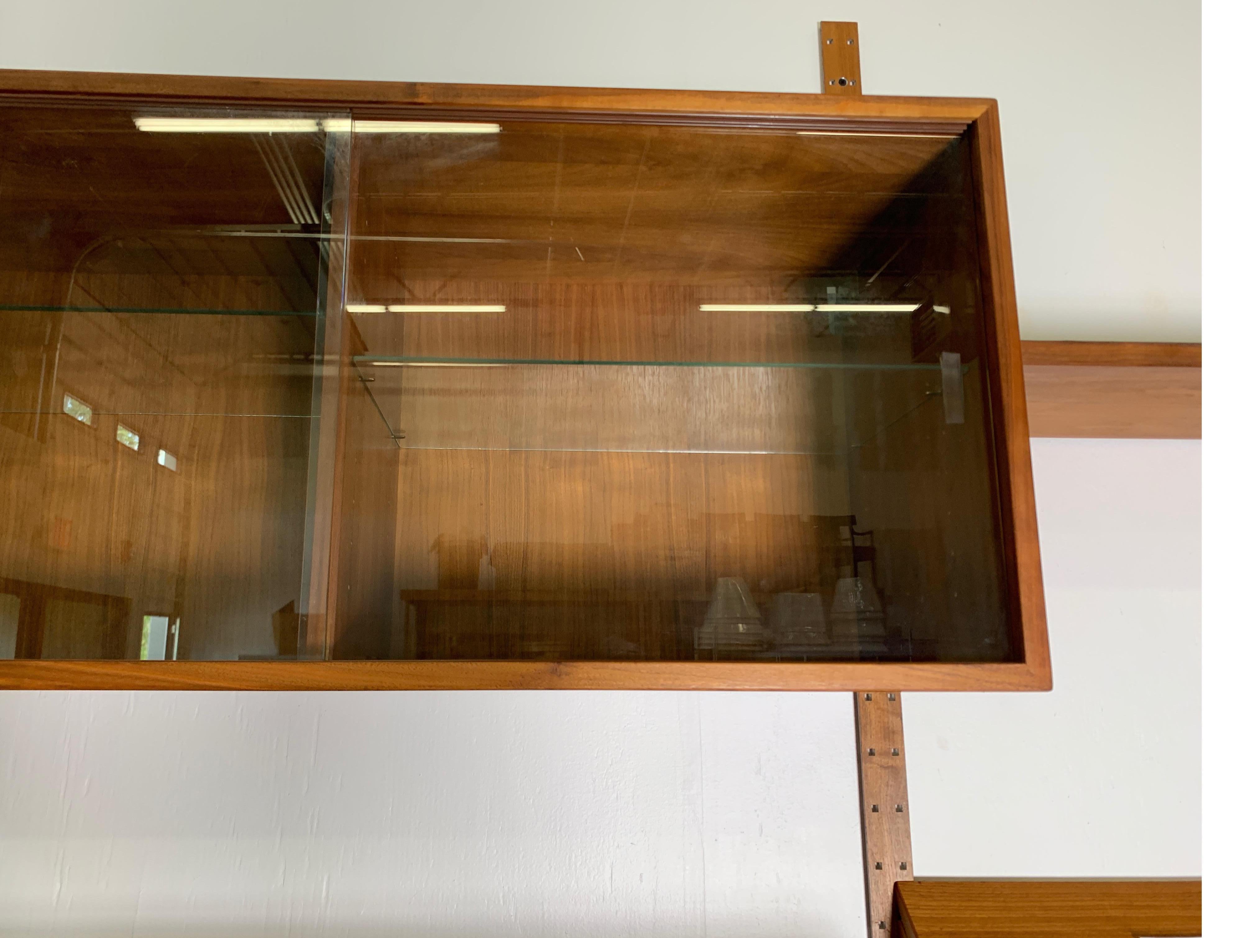 Danish Teak Modular Wall Unit by Thygesen and Sorensen for HG Furniture 4
