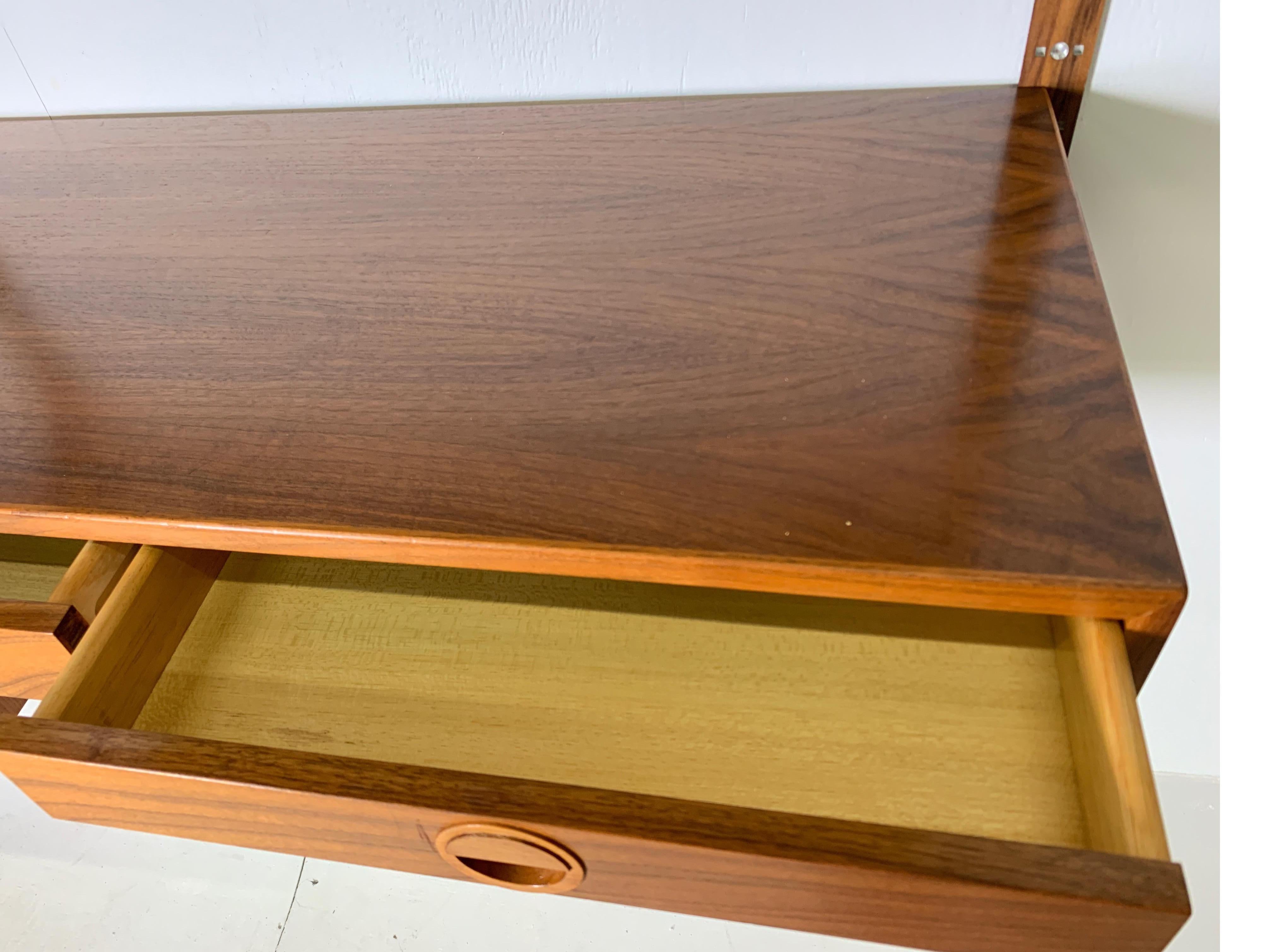 Danish Teak Modular Wall Unit by Thygesen and Sorensen for HG Furniture 7