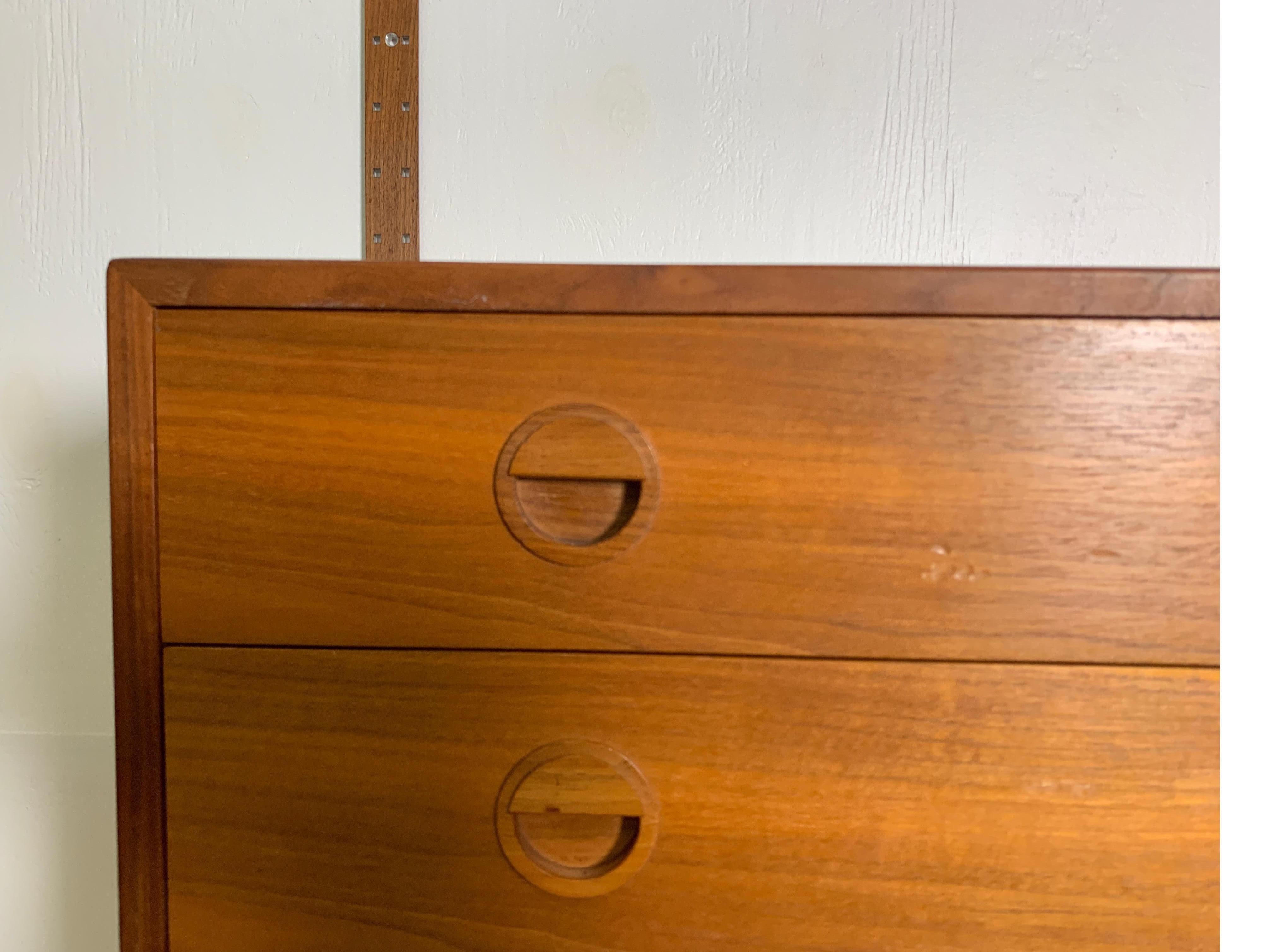 Danish Teak Modular Wall Unit by Thygesen and Sorensen for HG Furniture 2