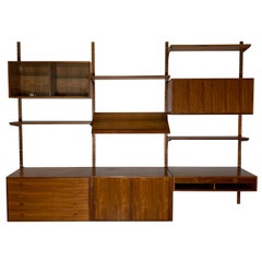 Danish Teak Modular Wall Unit by Thygesen and Sorensen for HG Furniture