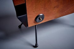 Danish Teak Newspaper or Magazine Stand Denmark - 1960s