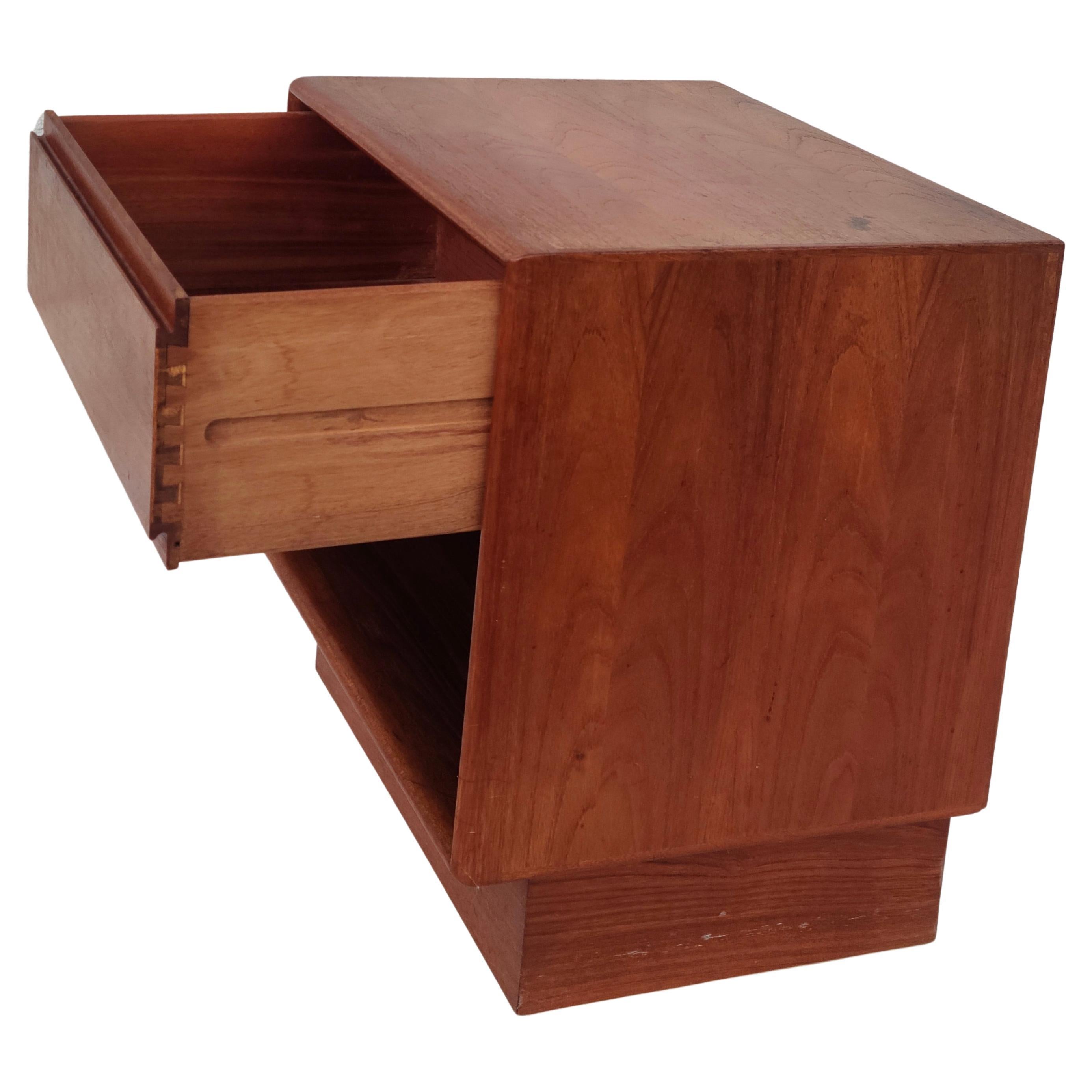 Danish Teak Night Stand by Danflex Systems Denmark 4