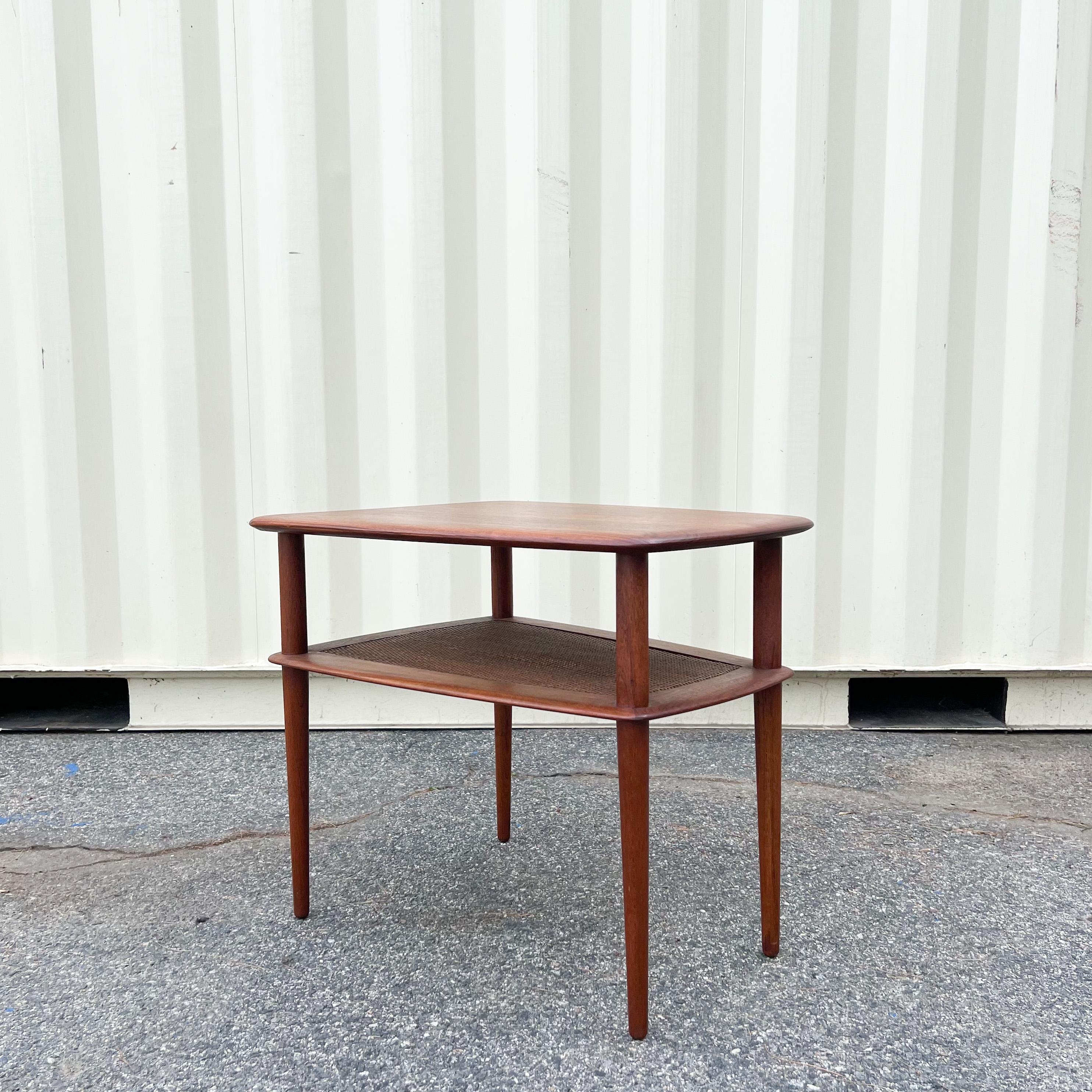 Danish Teak Occasional or End Table, Peter Hvidt for John Stuart For
