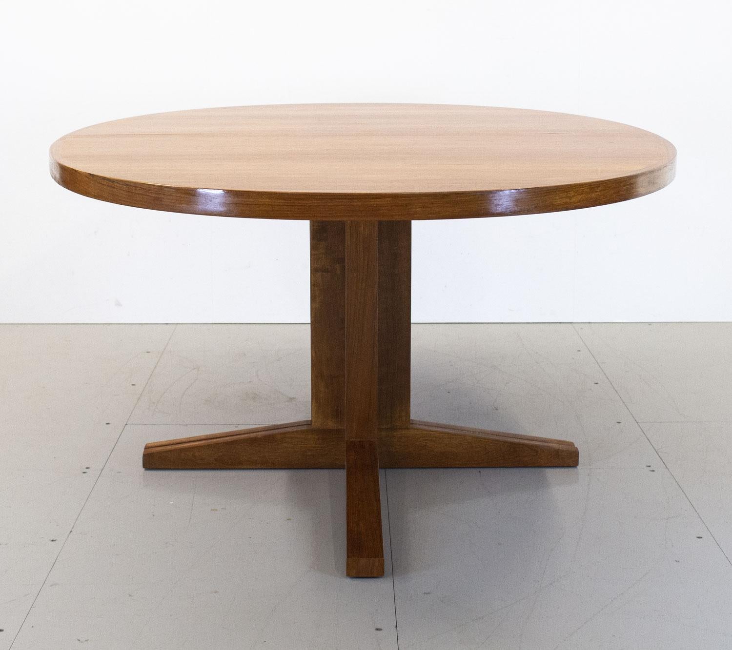 20th Century Danish Teak Oval Extending Dining Table by John Mortensen, 1960s For Sale
