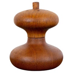 Dänische Pfeffermühle aus Teakholz von Jens Quistgaard für Dansk, 1960er Jahre