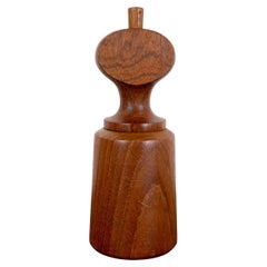 Dänische Pfeffermühle aus Teakholz von Jens Quistgaard für Dansk, 1960er Jahre