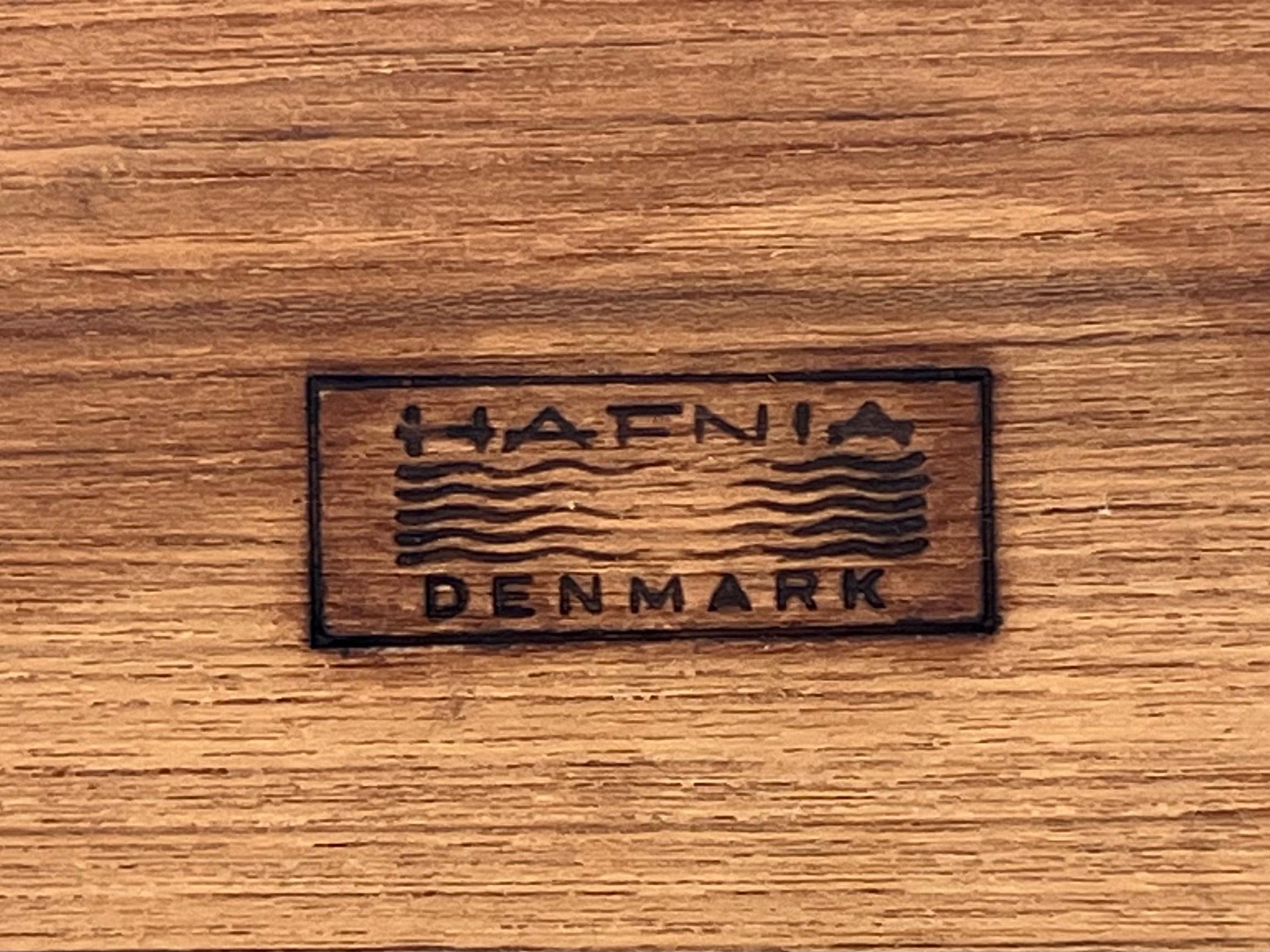 Danish Teak Plates by Hafnia, a Pair For Sale 6