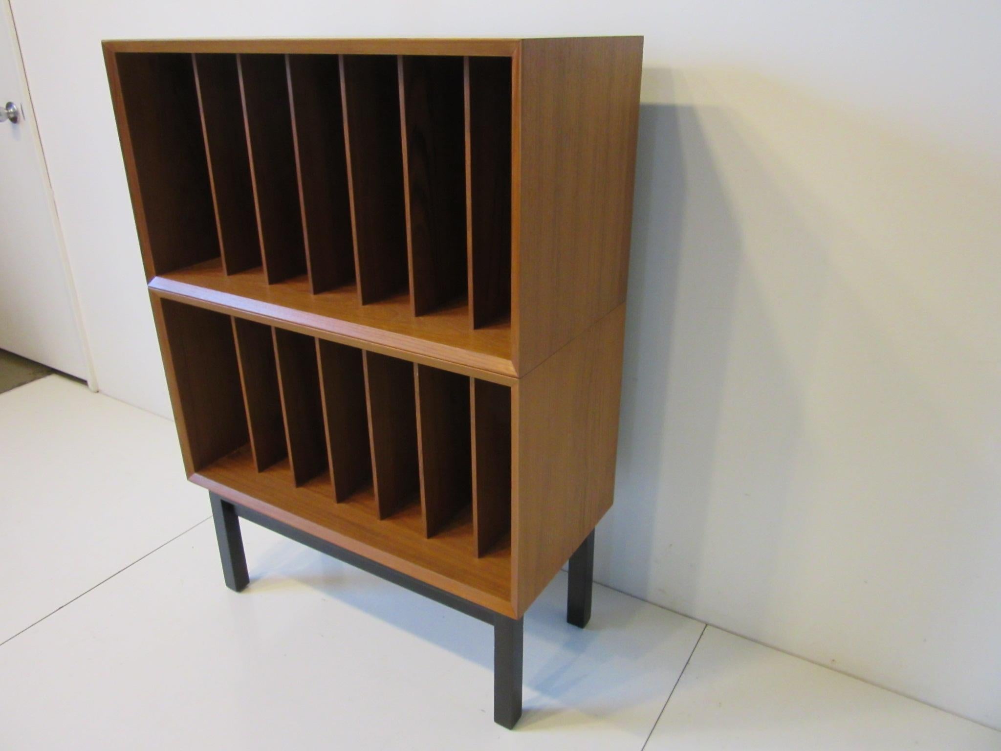 tall record cabinet