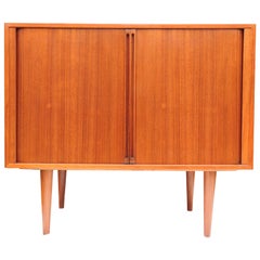 Vintage Danish Teak Record Player Cabinets by Kai Kristiansen for FM Møbler