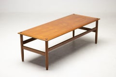 Table basse réversible en teck danois