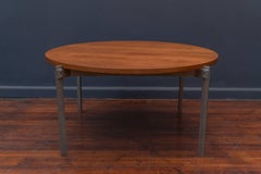 Danish Teak Round Coffee Table
