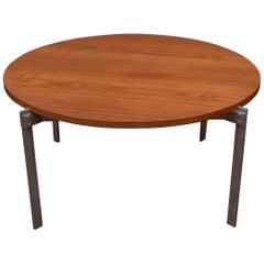 Danish Teak Round Coffee Table