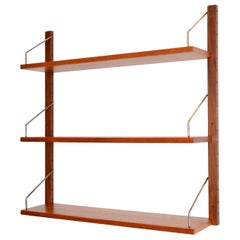 Danish Teak Royal Shelving Bookshelf by Poul Cadovius