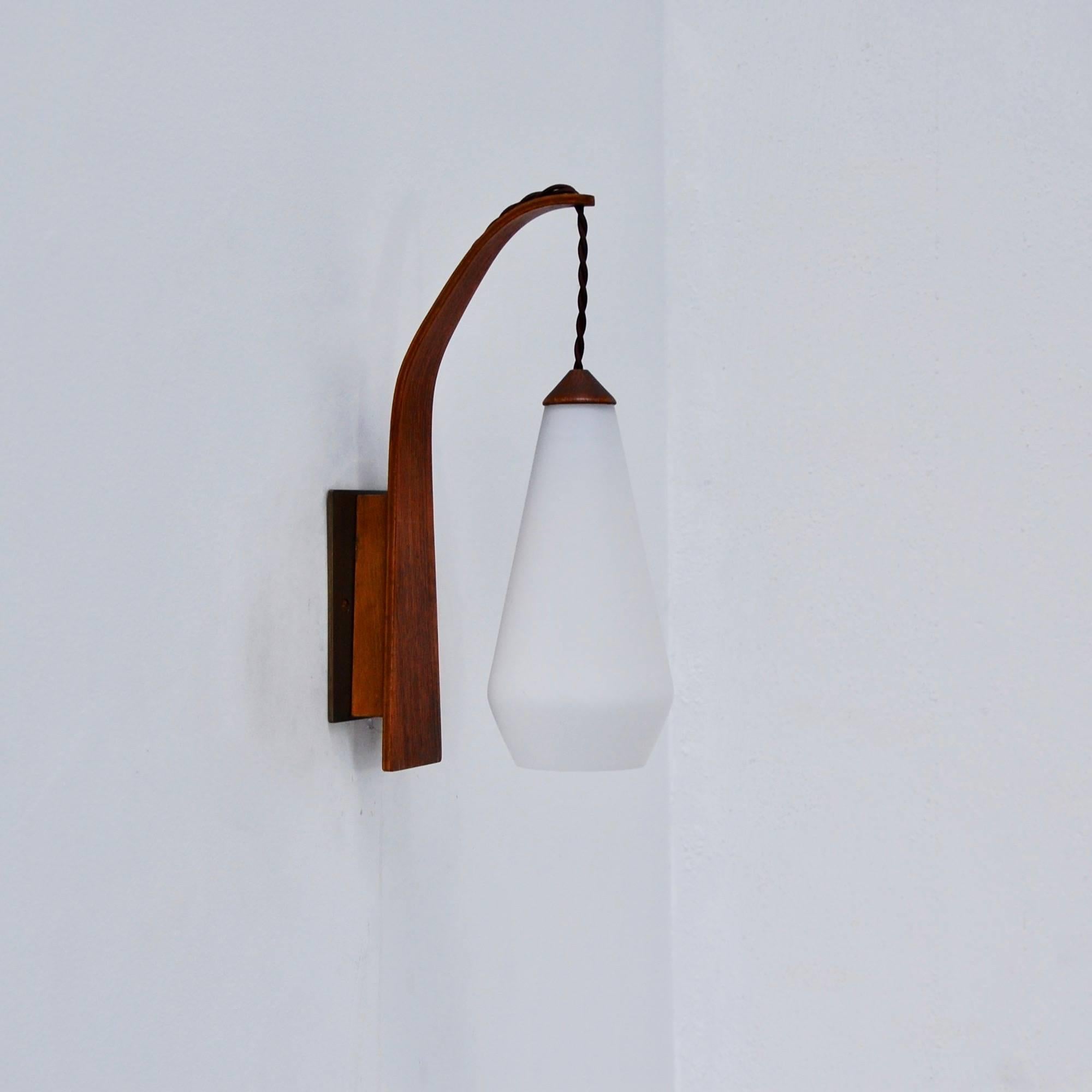 Danish Teak Sconces 4